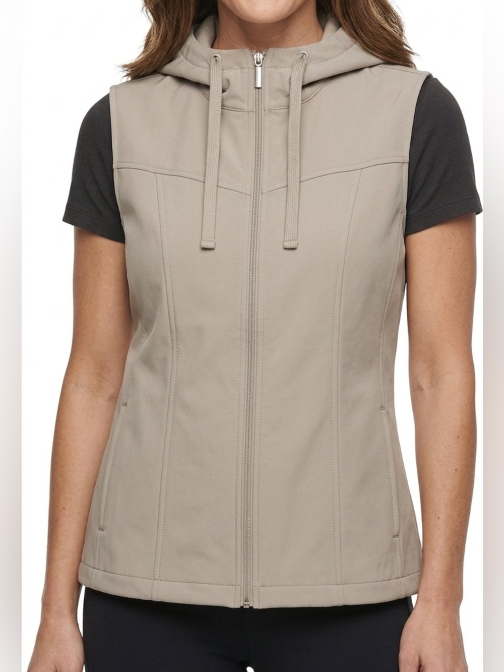 Weatherproof Cream Quilted Vest size L